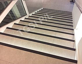 aluminium oxide strips for steps